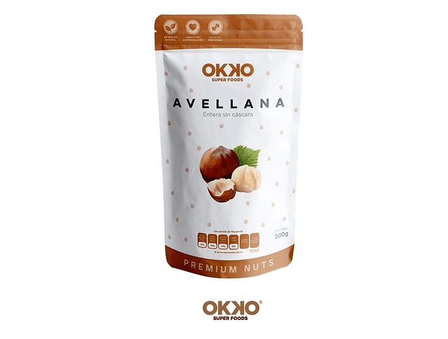 OKKO Avellana 200 gr.