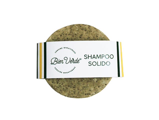 Shampoo Solido de Pasto de Trigo 100g 