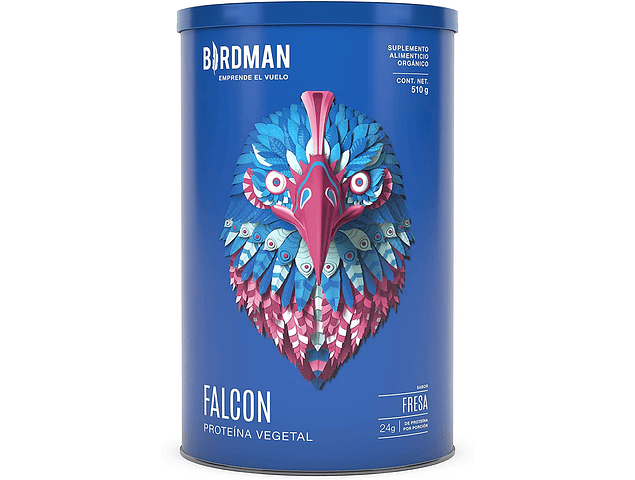  Proteína vegetal Falcon Protein Birdman fresa