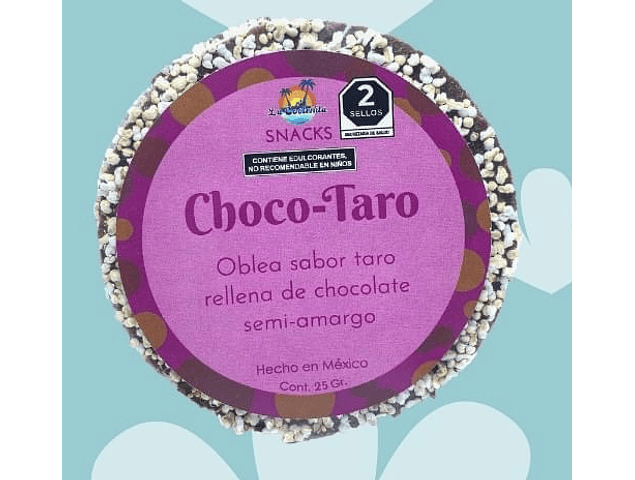 Obleas Choco-taro
