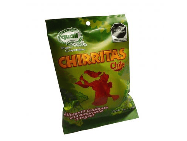 Chirritas de amaranto Quali con chile