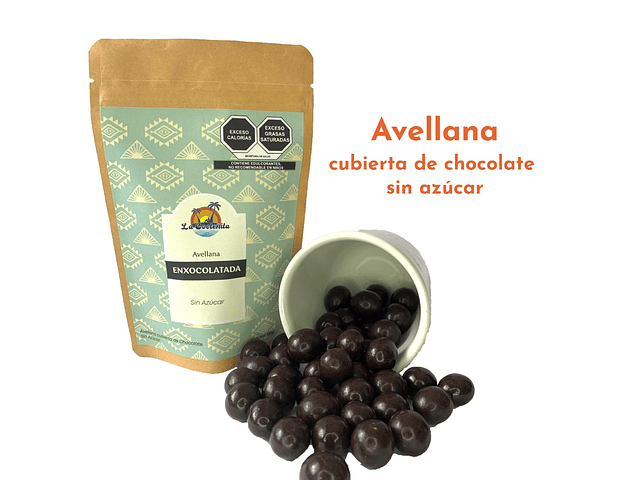 Avellana enxocolatada