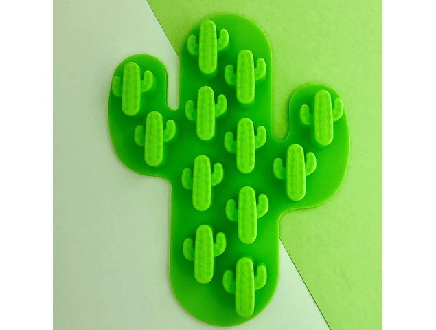 Molde de silicón cactus 