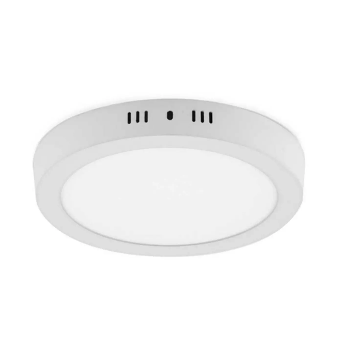 Panel De Sobreponer Redondo 12w 2