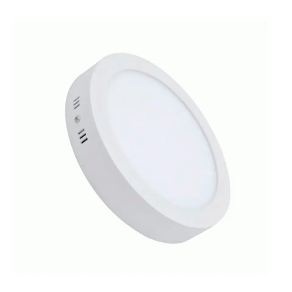 Panel De Sobreponer Redondo 18w 2