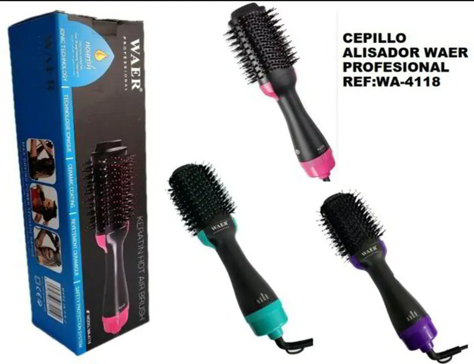 Cepillo Secador Wa-4118 2