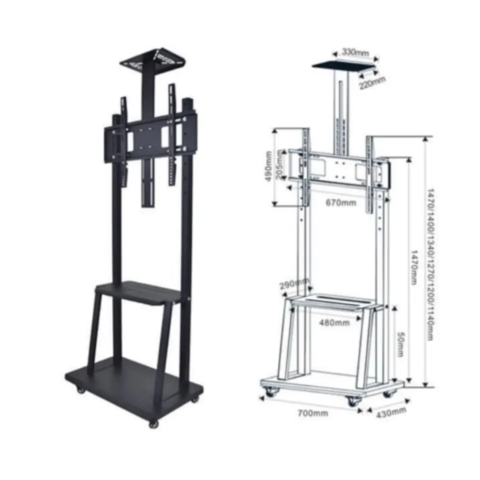 Pedestal de TV 1700 32