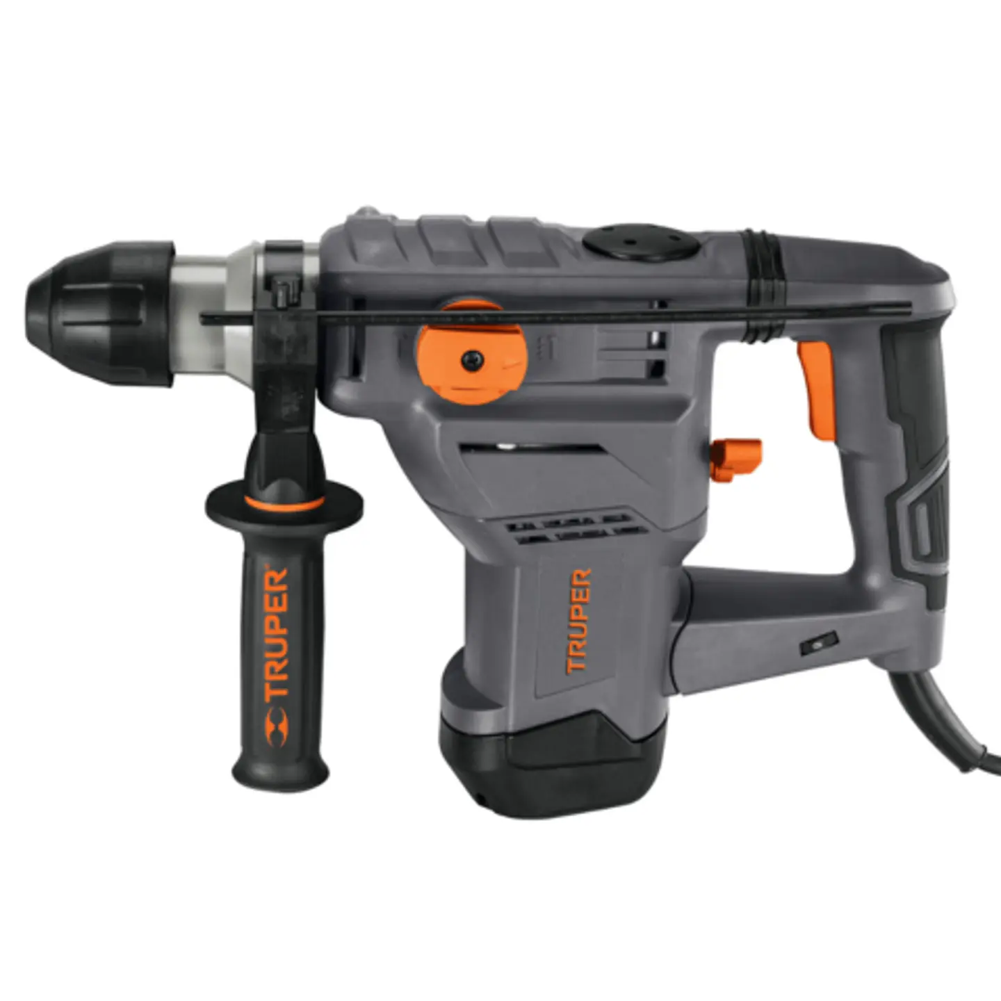 Taladro Rotomartillo SDS Plus 5 Joules 1500 W, industrial, Truper 1