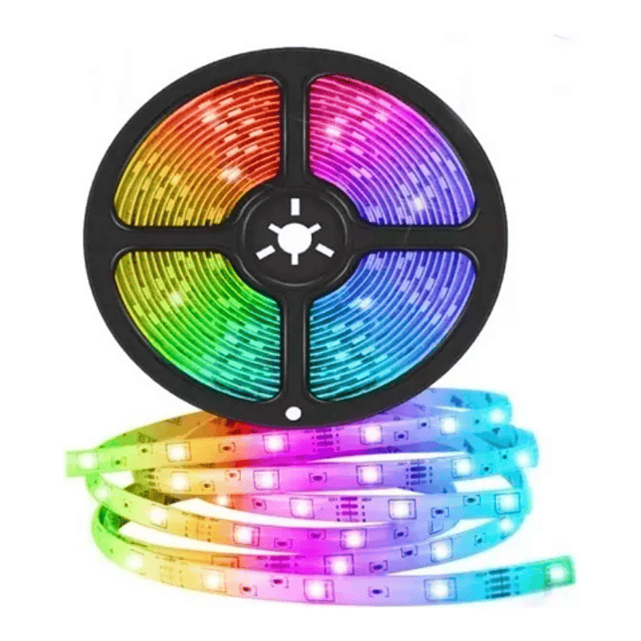 Cinta Led Tira Luces 5mts Rgb Multicolor 1