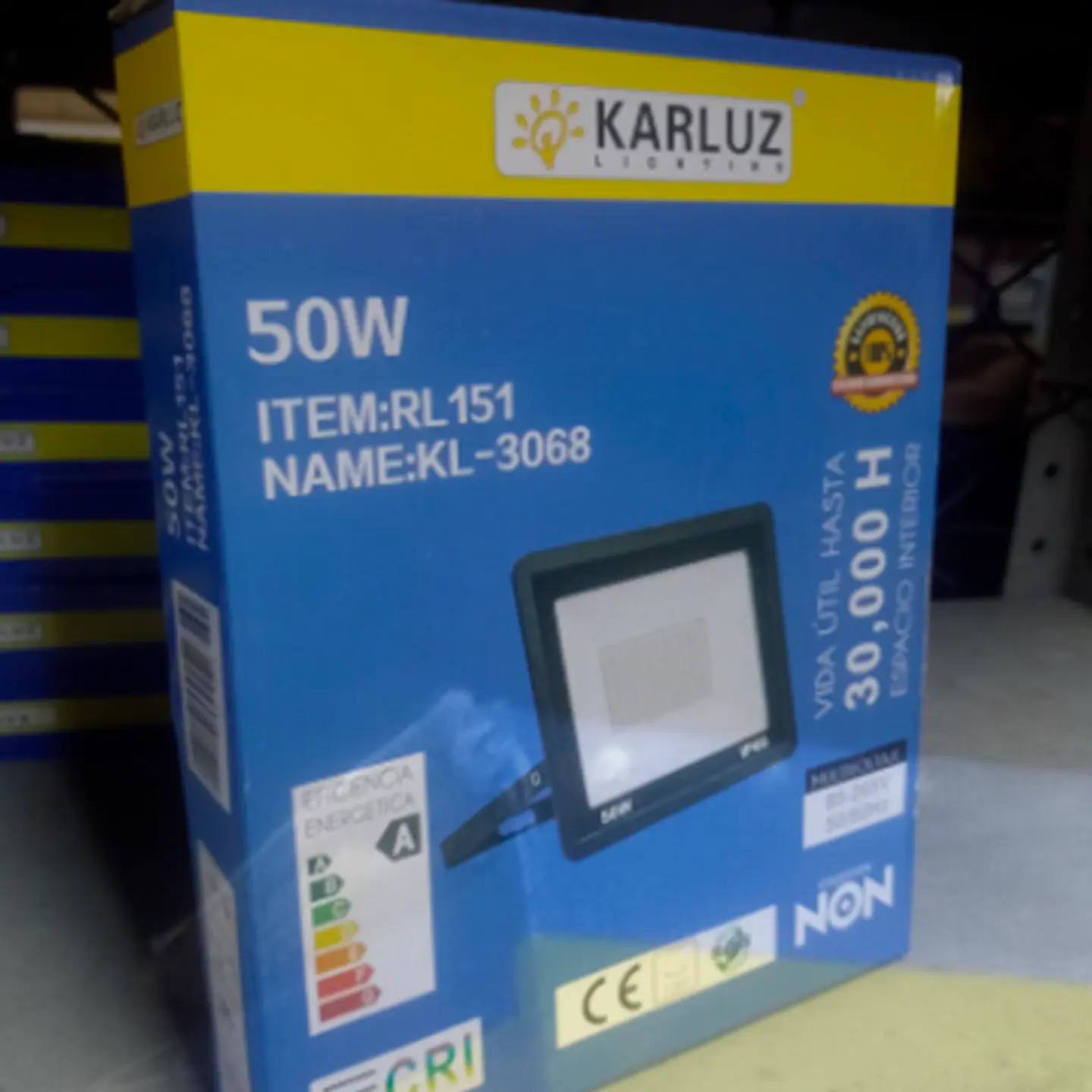 Reflector Led 50w Rgb Multicolor + Control Remoto 2