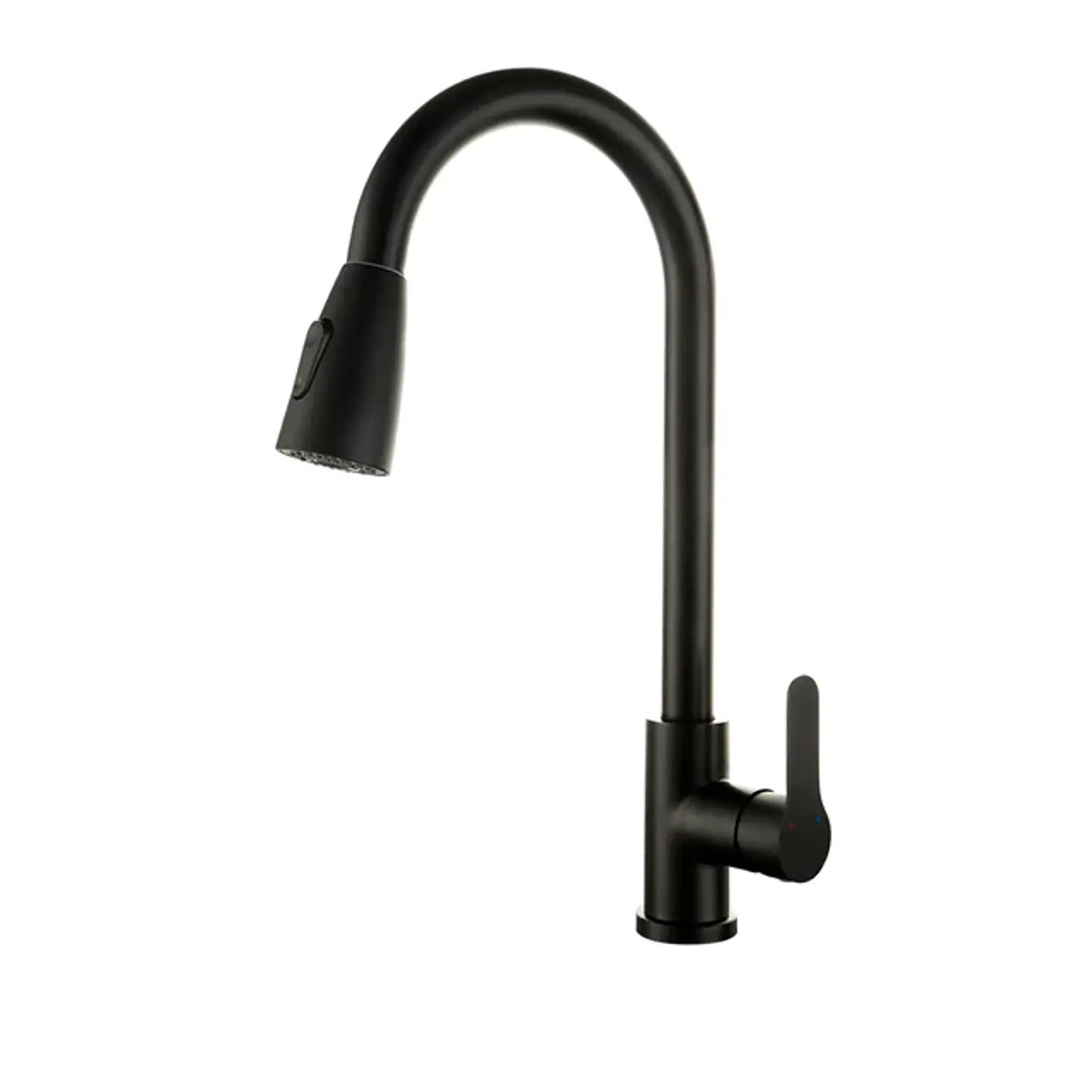 Llave Lavaplatos Lujo Monocontrol Negra 5