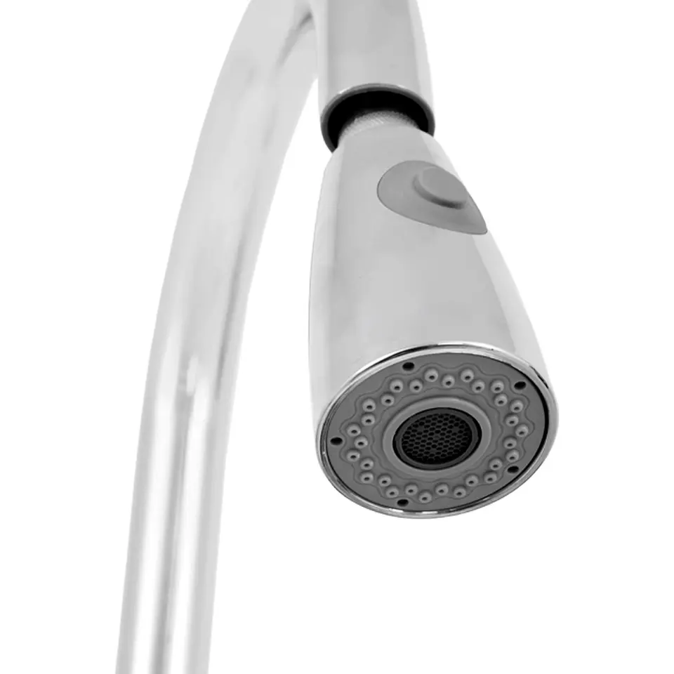 Monocontrol de Lavaplatos Lujo Cromado Con Extensor 4