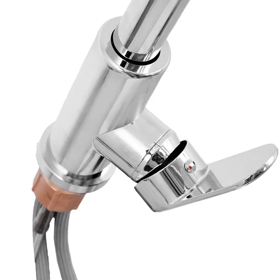 Monocontrol de Lavaplatos Lujo Cromado Con Extensor 6