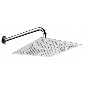 Regadera Cuadrada Plateada 8