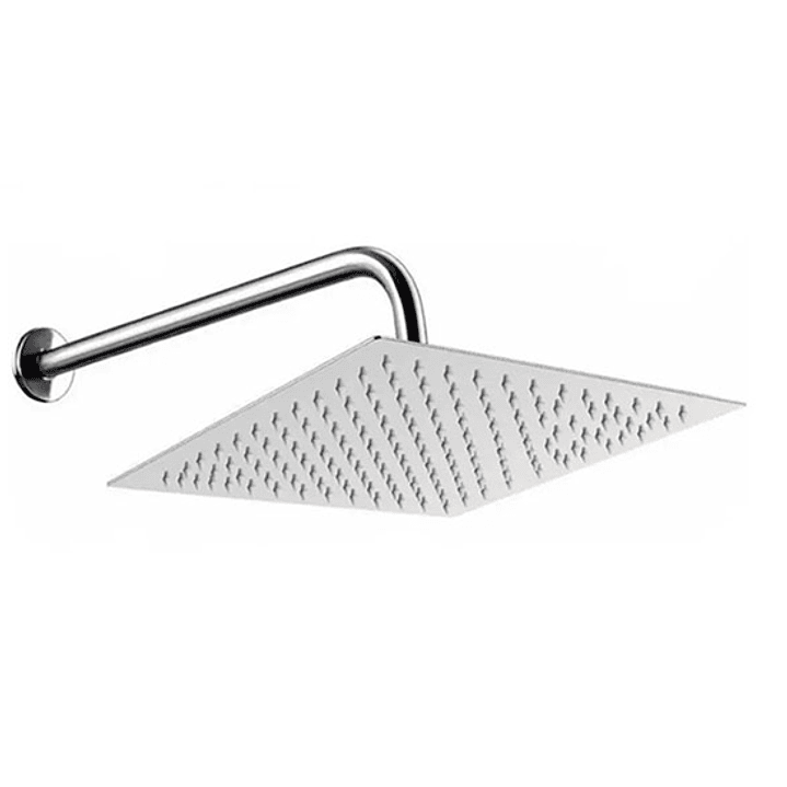 Regadera Cuadrada Plateada 8