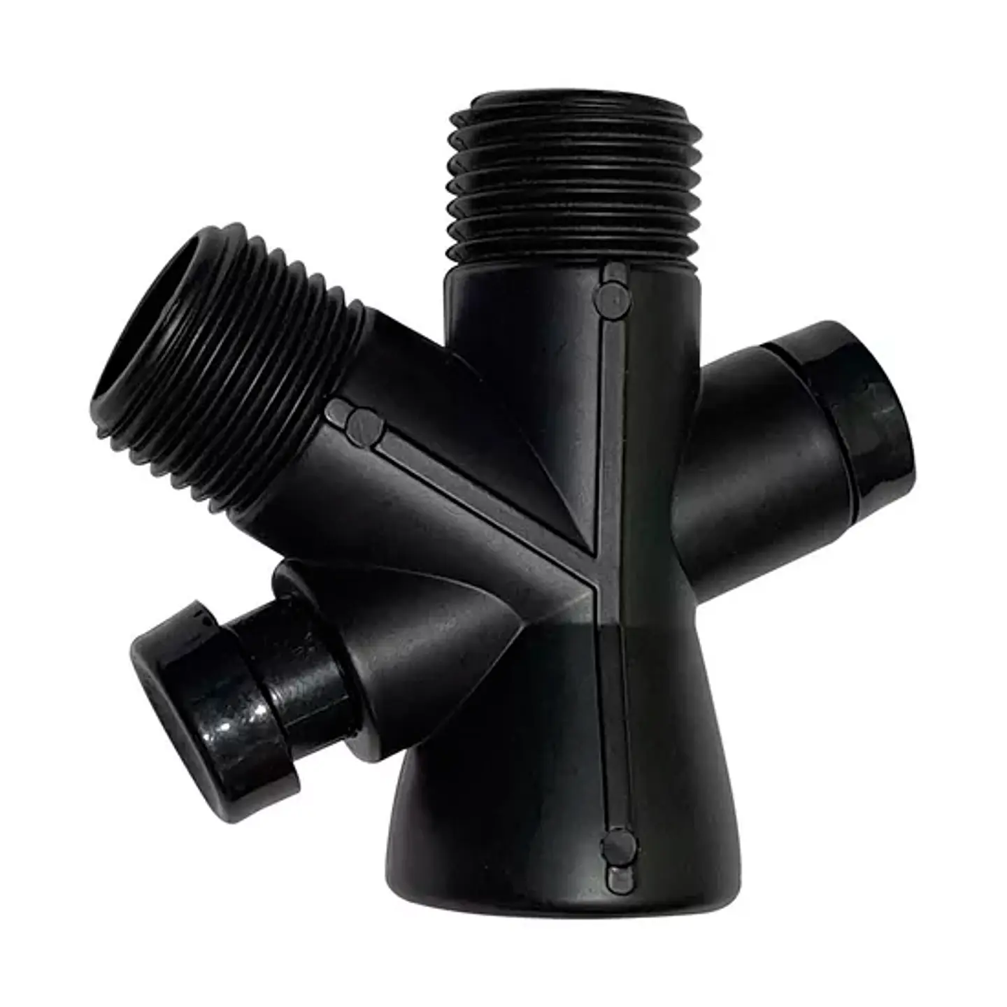 Ducha Teléfono Negra Boccherini con desviador 2