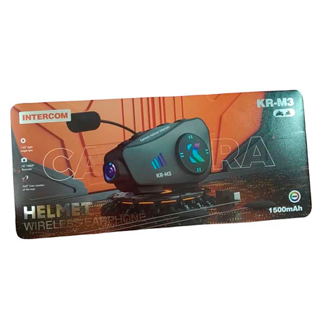 Intercomunicador Moto Con Camara Kr-m3