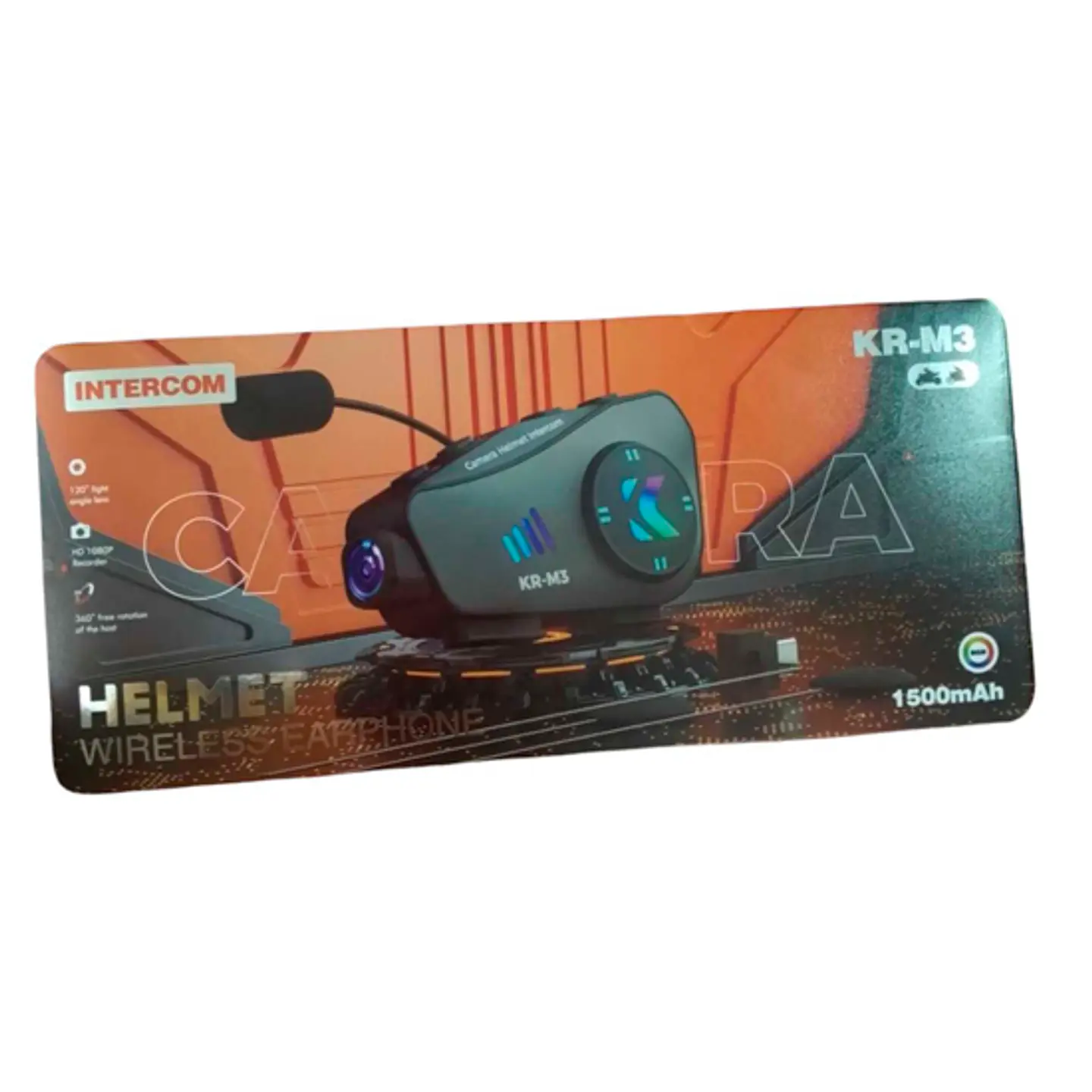 Intercomunicador Moto Con Camara Kr-m3 1