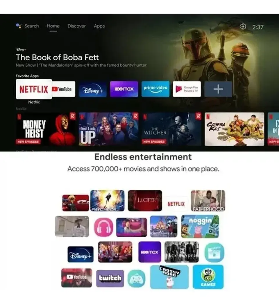 Watch Onn Google TV 4K 3
