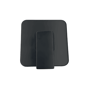 Monomando Mezclador De Ducha Cuadrado Negro