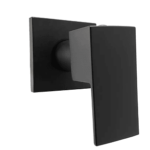 Manija Lujo Cuadrada Negra Para Embolo Mezclador