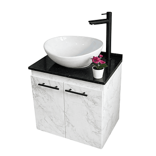 Mueble de Baño Cortex RH Flotante Con Grifería 