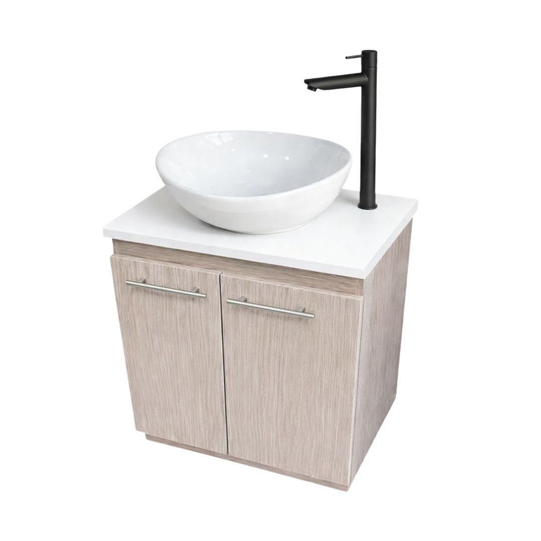 Mueble de Baño Flotante con Grifería 1