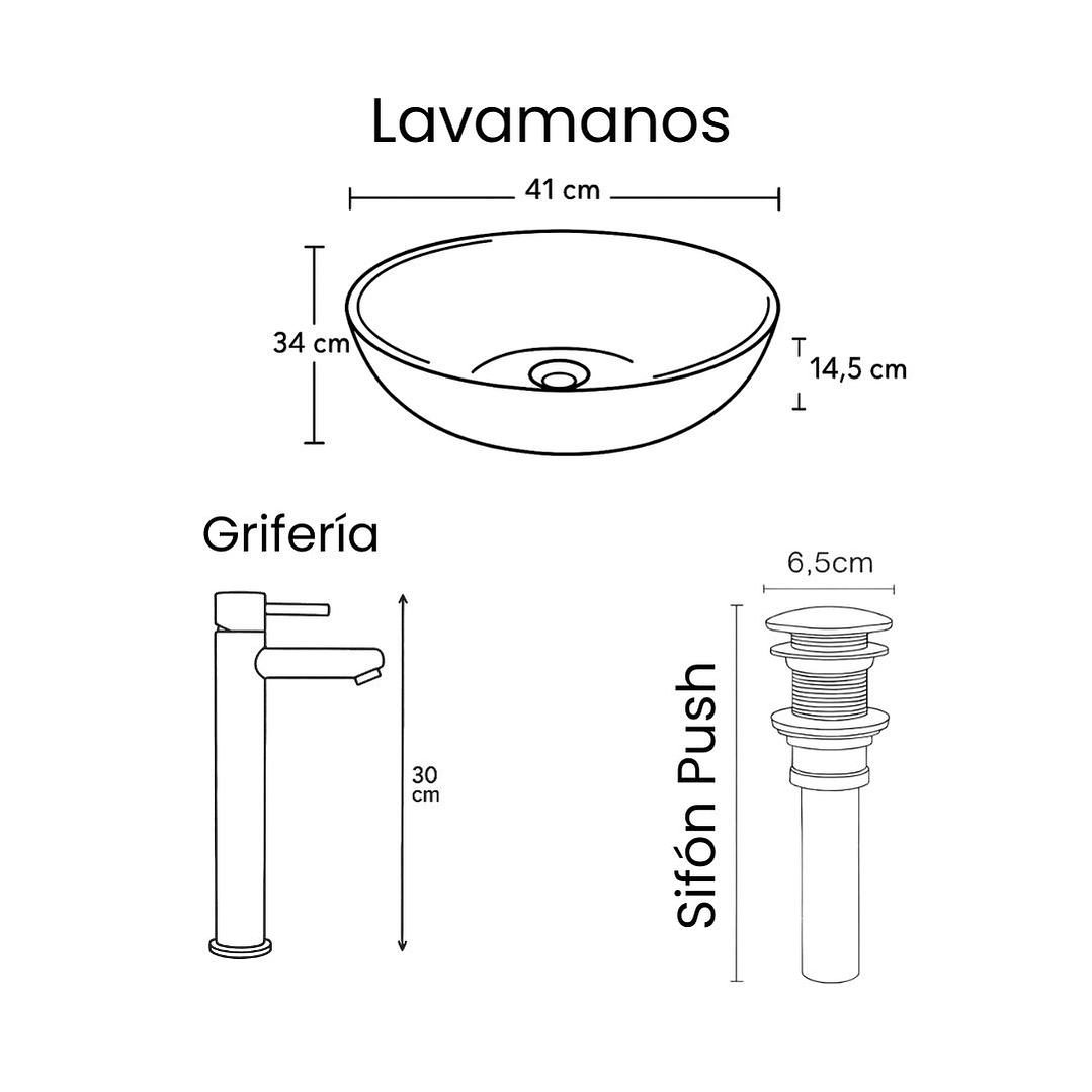 Mueble de Baño con Griferia 5