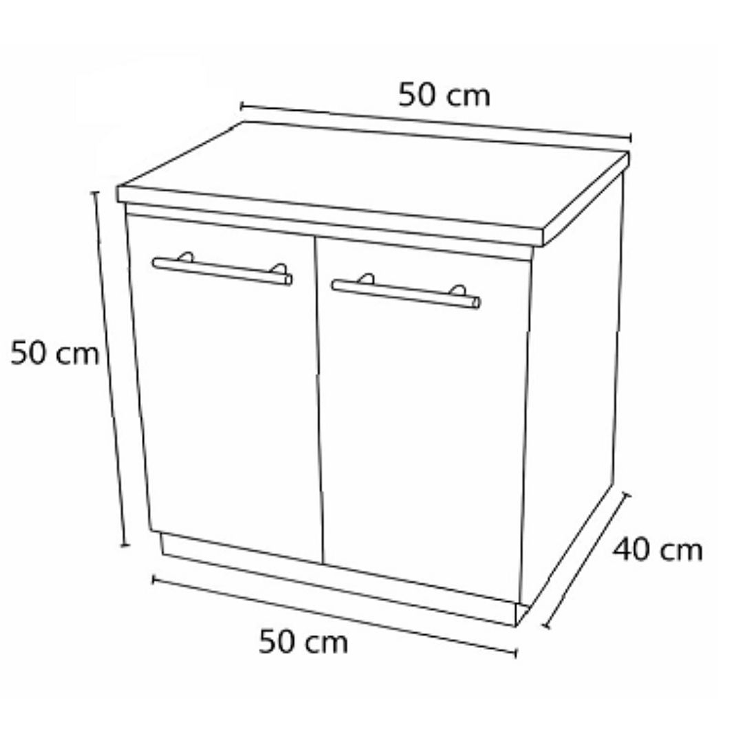 Mueble de Baño Flotante con Grifería 4