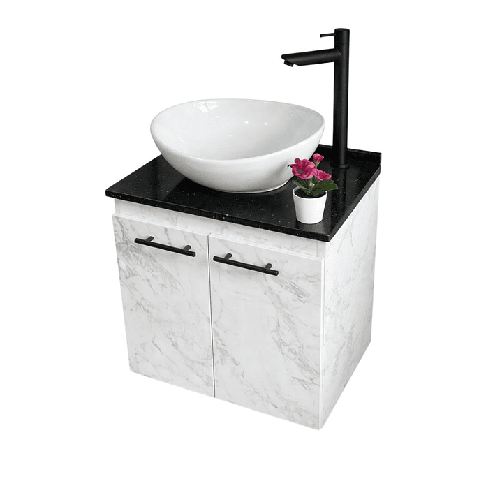 Mueble de Baño Cortex RH Flotante Con Grifería  3