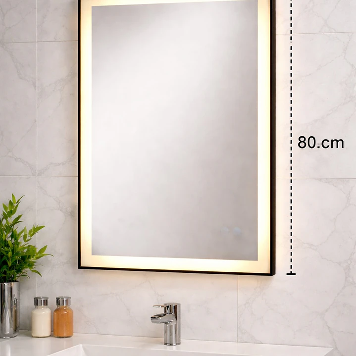 Espejo LED Rectangular Antiempañante 3