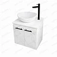 MUEBLE CORTEX CON PLACA BLANCA FLOTANTE - Miniatura 1