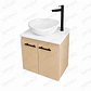 MUEBLE FLOTANTE CARTAGENA CON PLACA BLANCA - Miniatura 1
