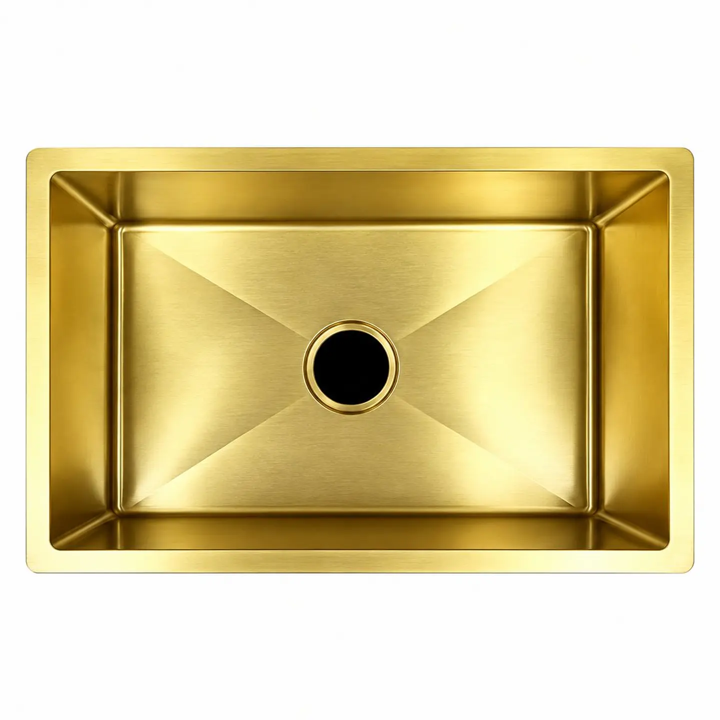 Lavaplatos acero 304 oro 70 × 45 × 21 cm thickness:2.5+0.7 mm 1