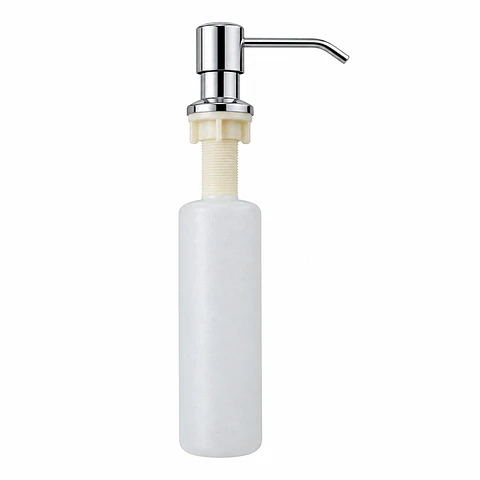 Dispensador lavaplatos cromado