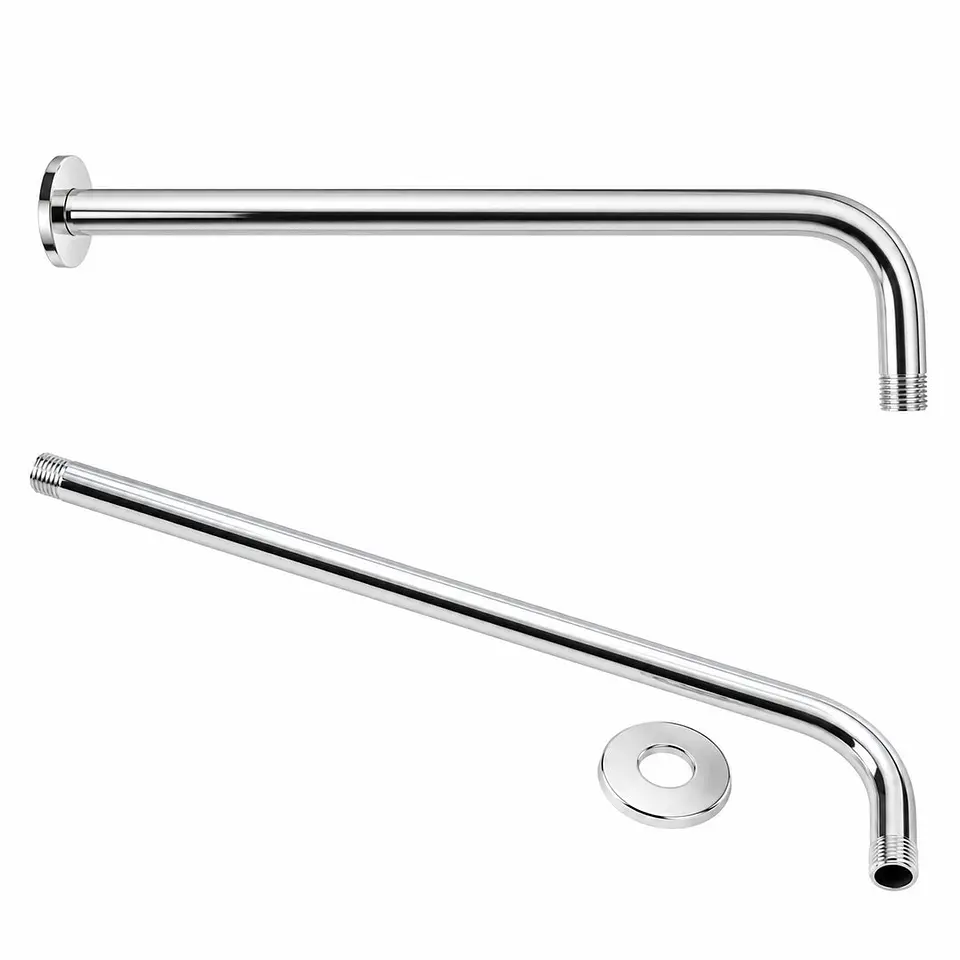 Tubo extensión ducha de 40 cm con escudo 1