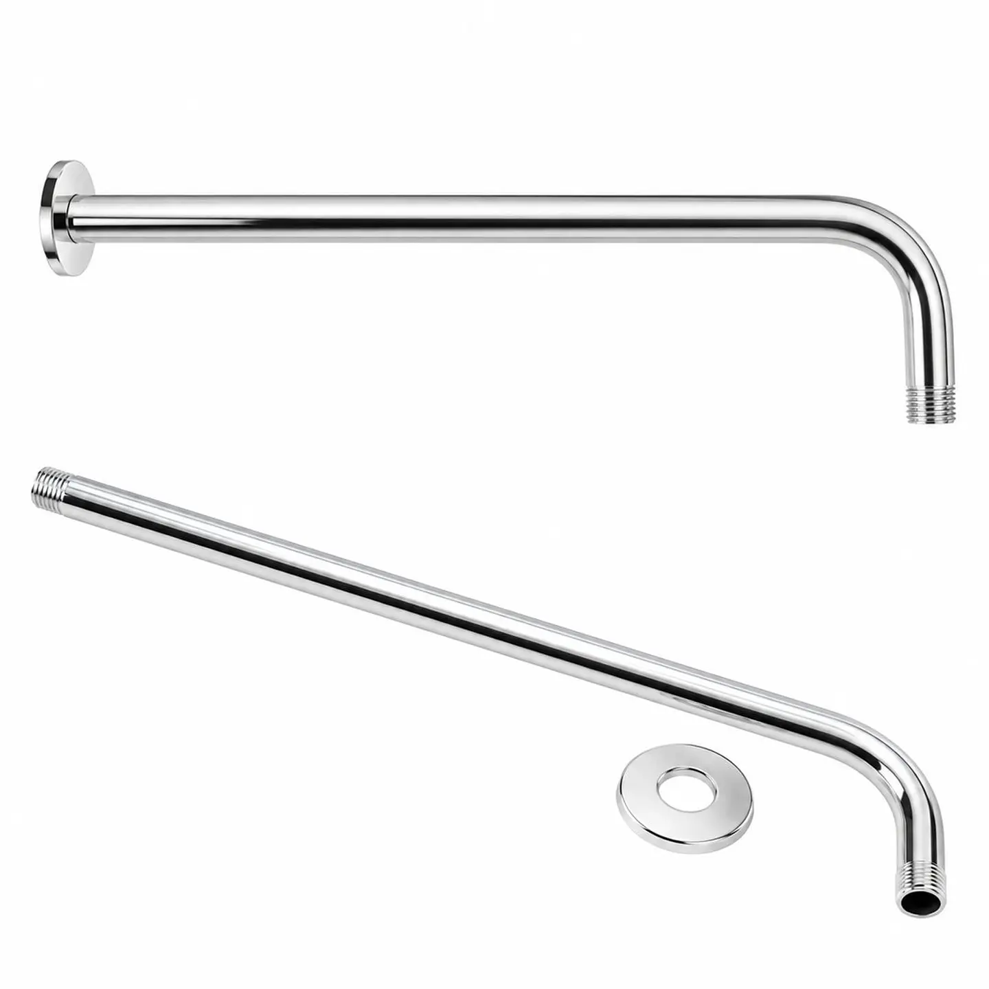 Tubo extensión ducha de 44 cm con escudo 1