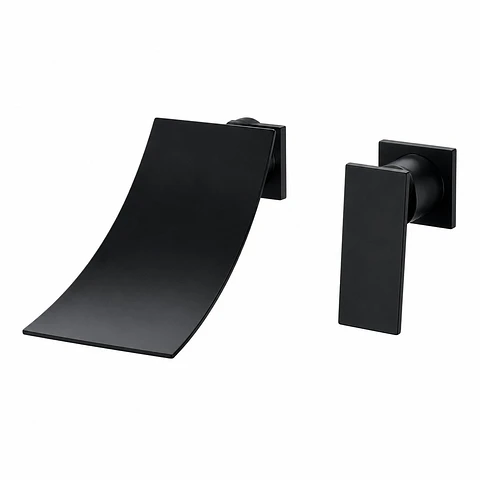 Monocontrol pared cascada negro