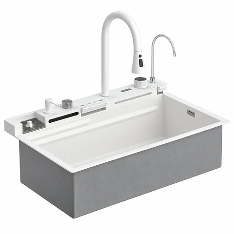 Lavaplatos inteligente full blanco