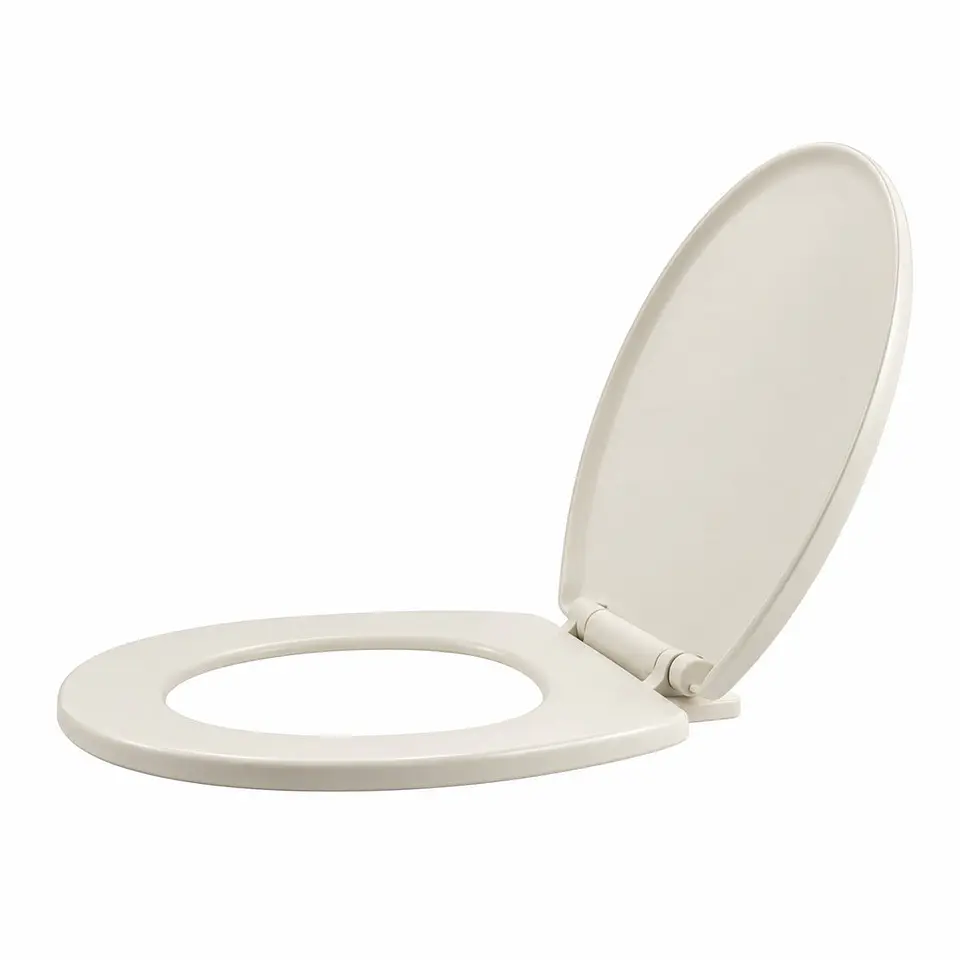 Tapa cierre lento redonda beige 1