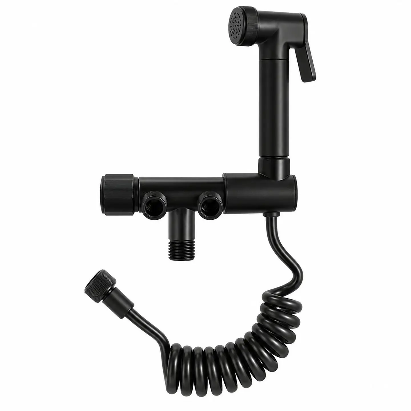 Ducha bidet soporte negro 1