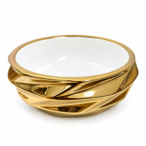 Lavamanos cosmos oro 40 × 40 × 15