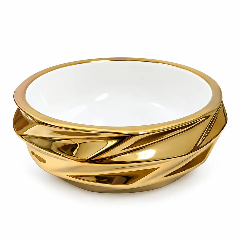 Lavamanos cosmos oro 40 × 40 × 15 1