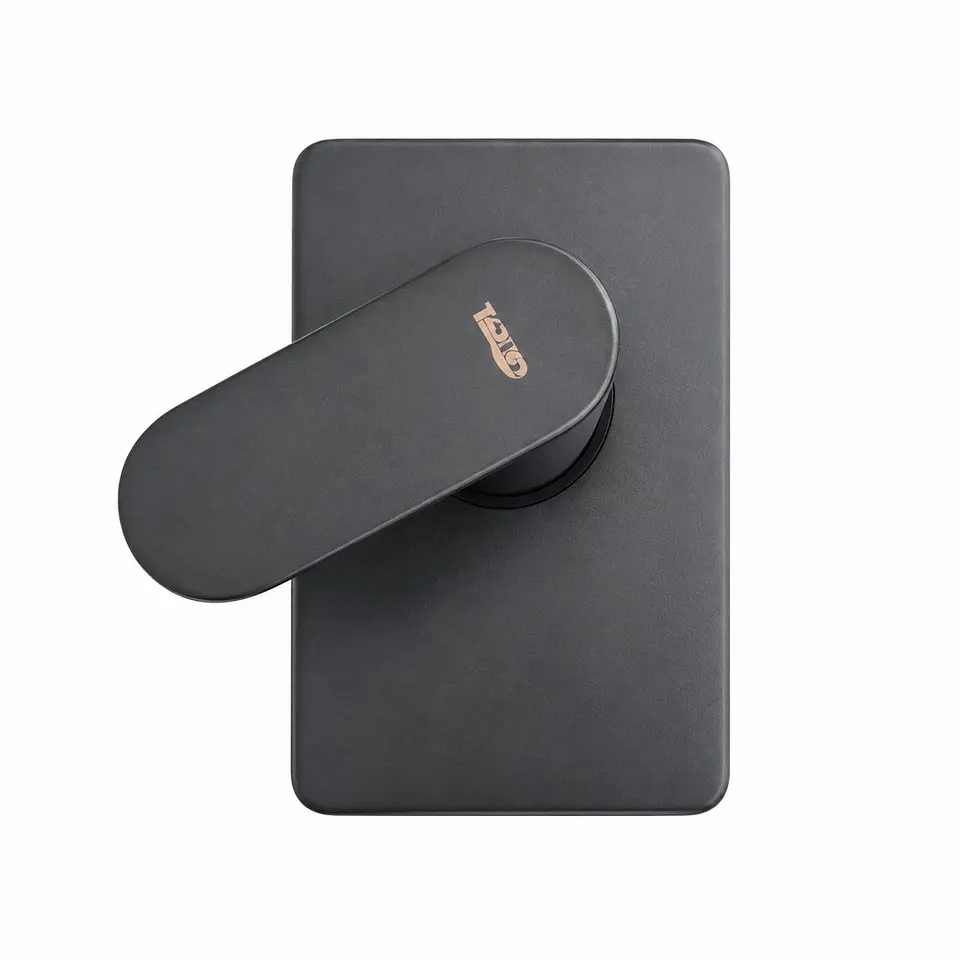 Monocontrol ducha arrecife negro mate 1