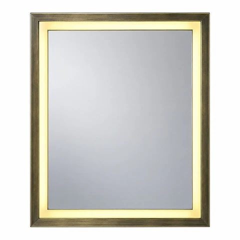 Espejo LED rectangular 85 × 65 cm