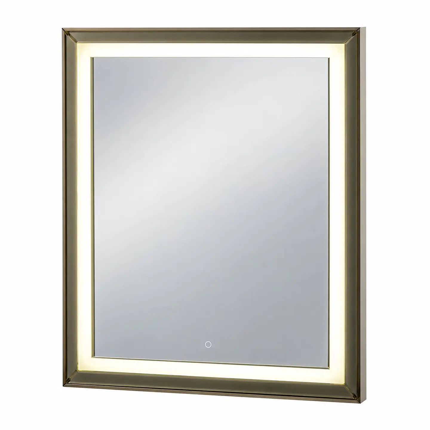 Espejo LED rectangular 85 × 65 cm 2