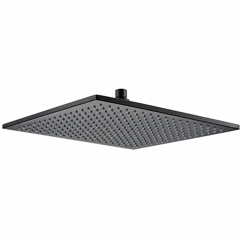 Regadera metal cuadrada negra de 10" (ref. SM4976-10G)