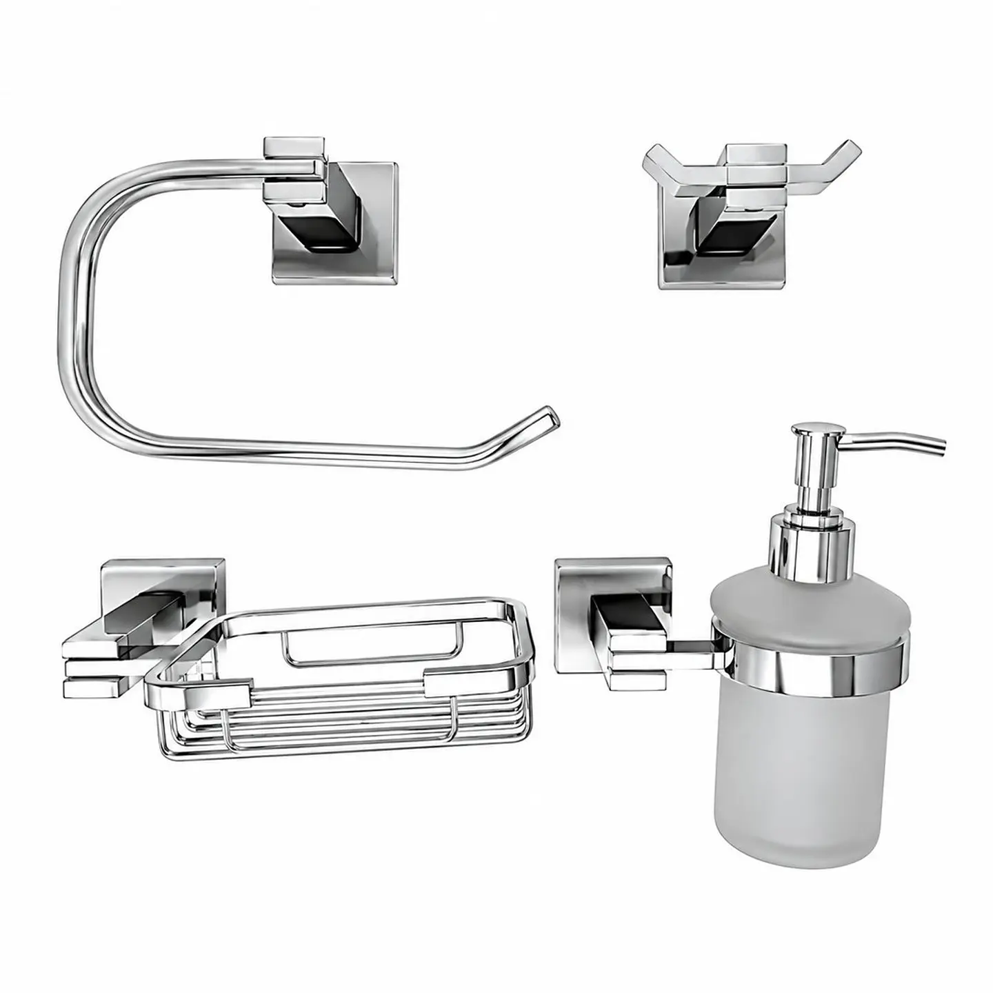 Accesorio 3600 x 4 Piezas Cromado 1