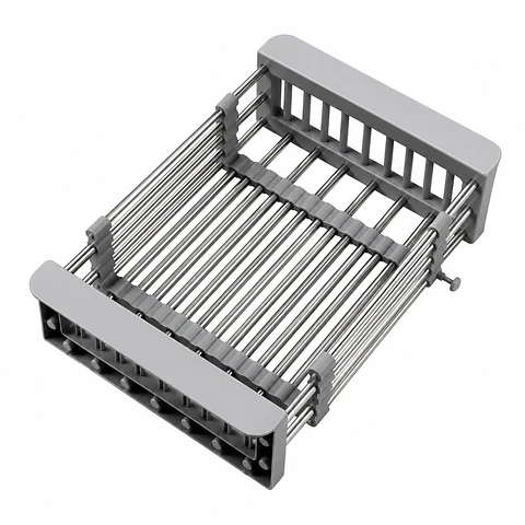 Escurridor Lavaplatos Ajustable Gris