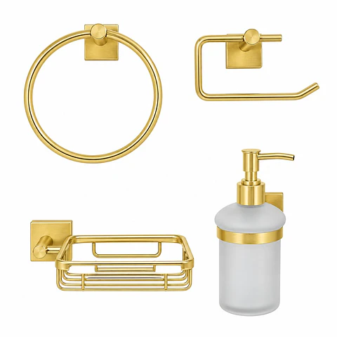 Accesorio 1700 x 4 Piezas Oro